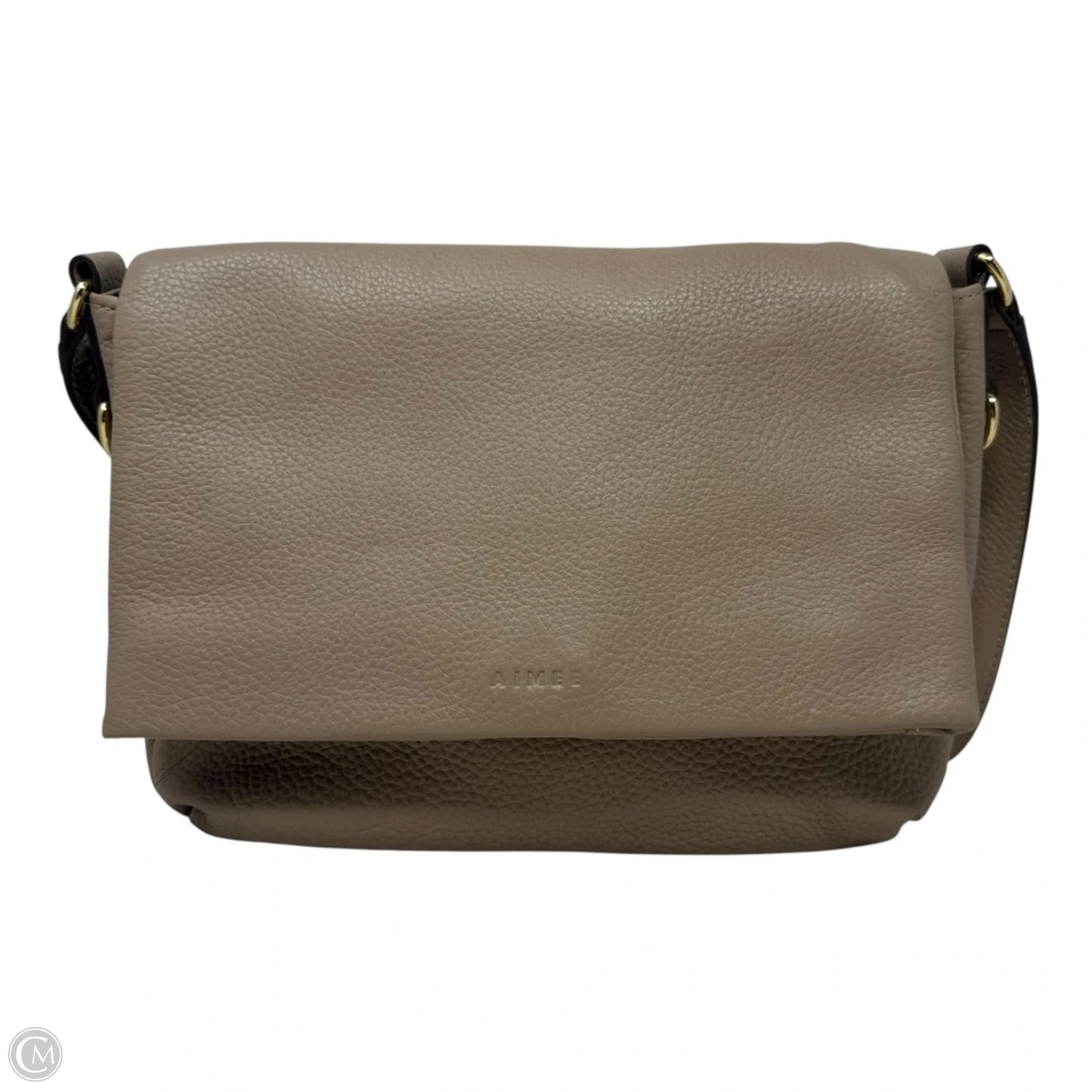 Handbag Leather By Aimee Kestenberg, Size: Medium