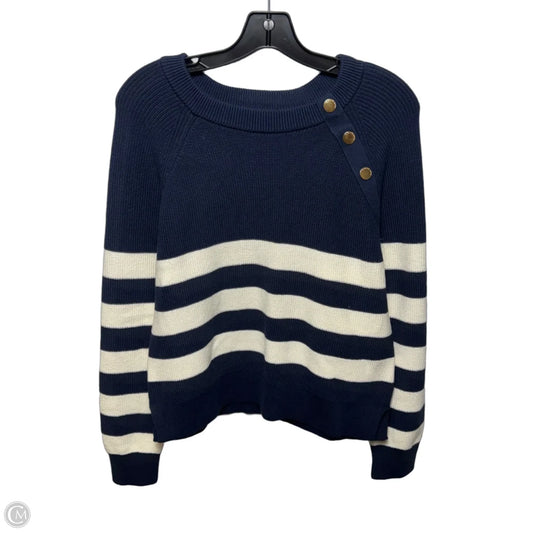 Sweater By Michael By Michael Kors In Striped Pattern, Size: L
