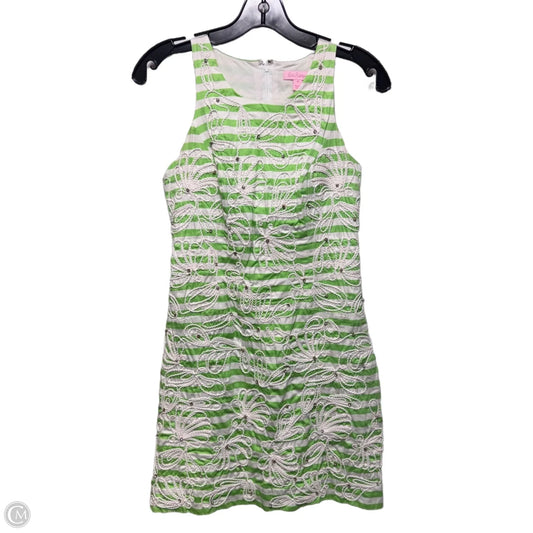 Dress Designer By Lilly Pulitzer In Striped Pattern, Size: 0