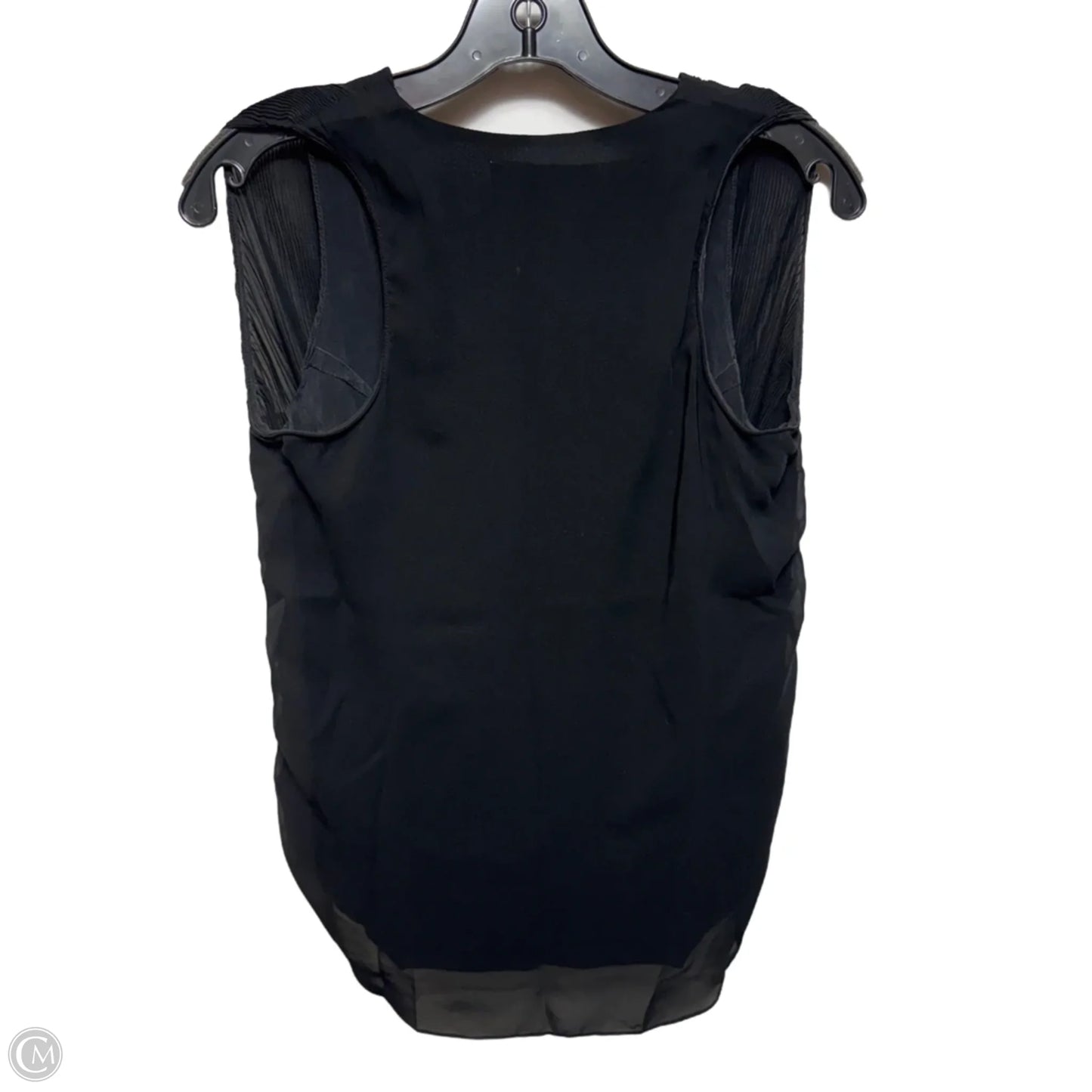 Silk Top Sleeveless By Amanda Uprichard In Black, Size: S