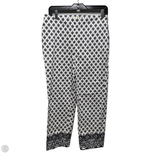 Pants Dress By Talbots In Blue & White, Size: 4