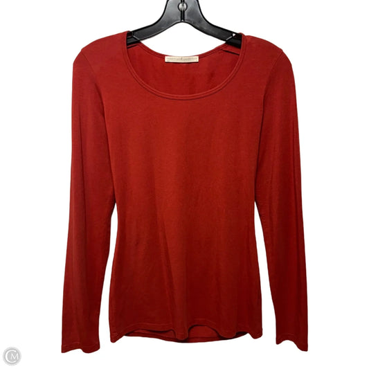 Top Long Sleeve By Peruvian Connection In Red, Size: S