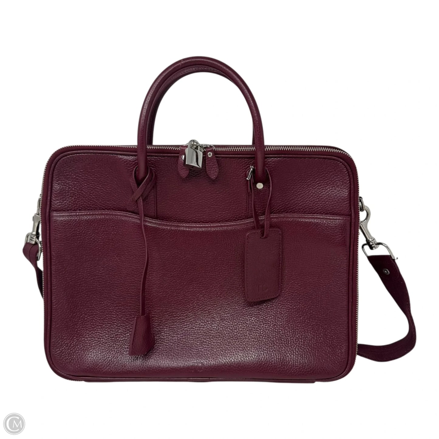 Laptop Bag Leather By Ro, Size: Large
