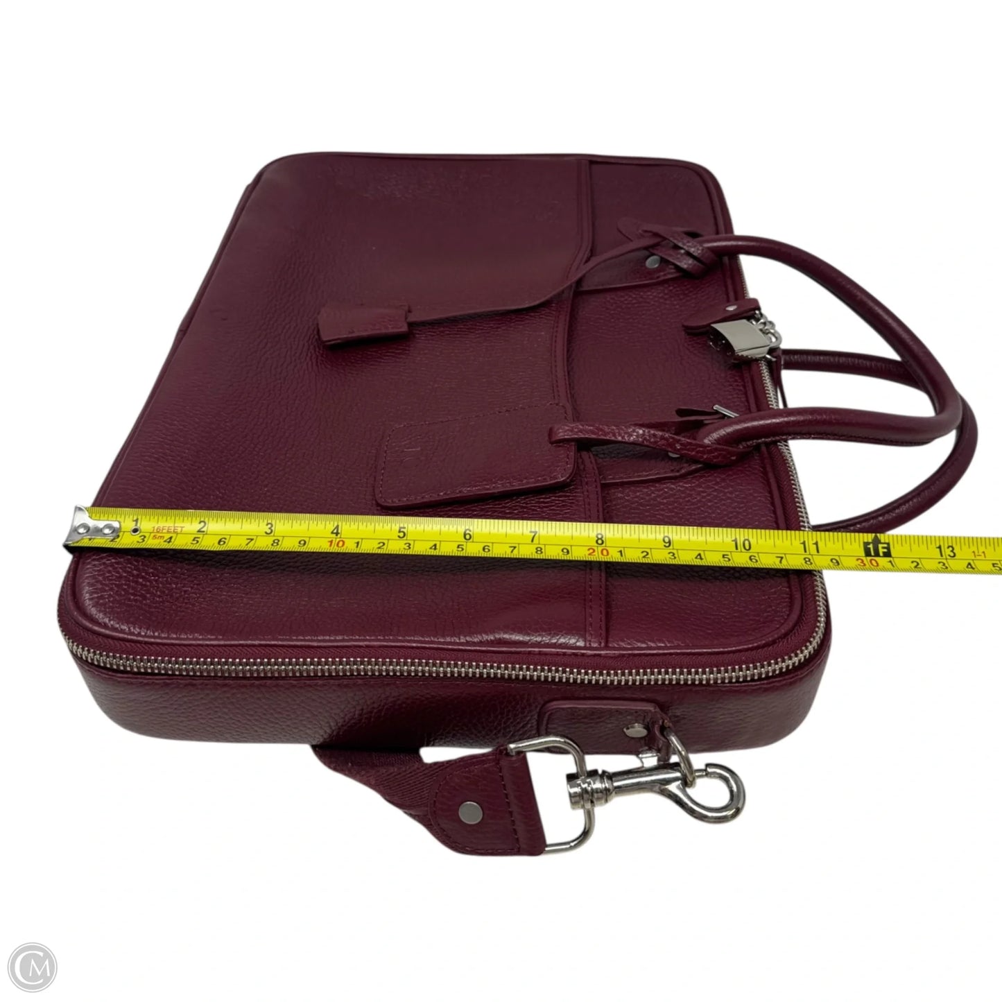 Laptop Bag Leather By Ro, Size: Large