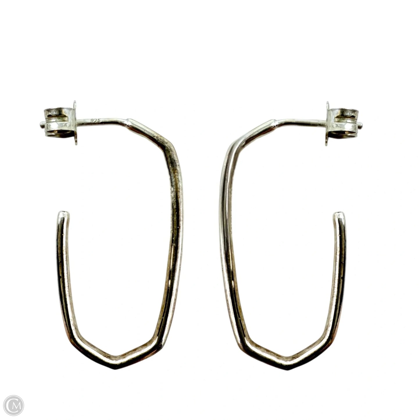 Ellen Sterling Silver Hoop Earrings By Kendra Scott