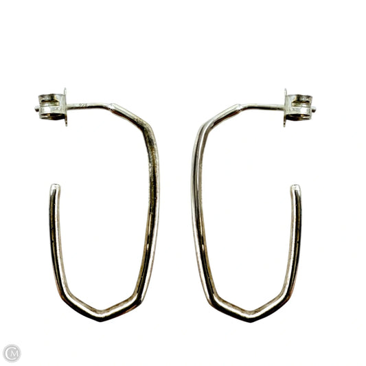 Ellen Sterling Silver Hoop Earrings By Kendra Scott