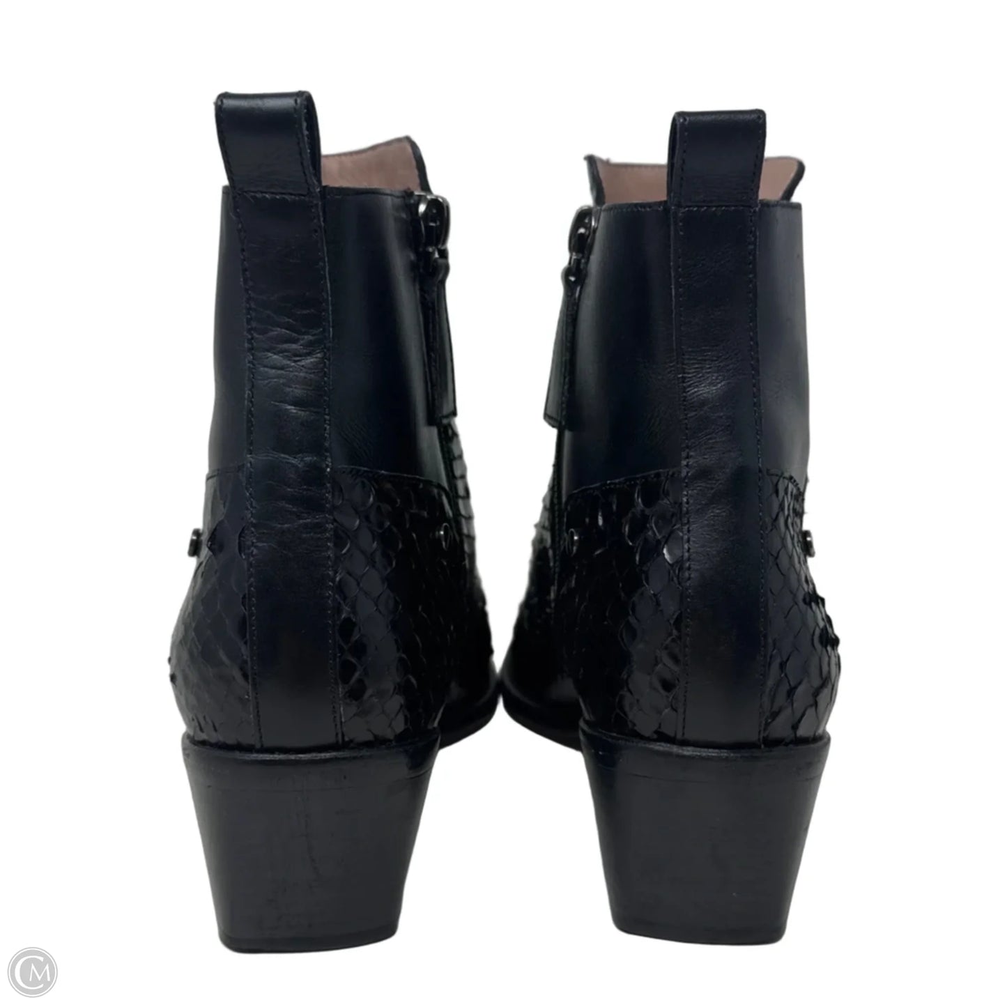Boots Ankle Heels By Antonio Barbato In Black, Size: 7.5 (37.5)