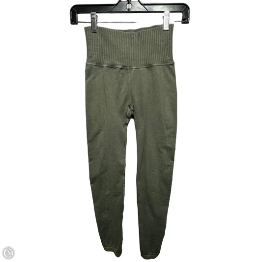 Athletic Leggings By Free People In Green, Size: Xs
