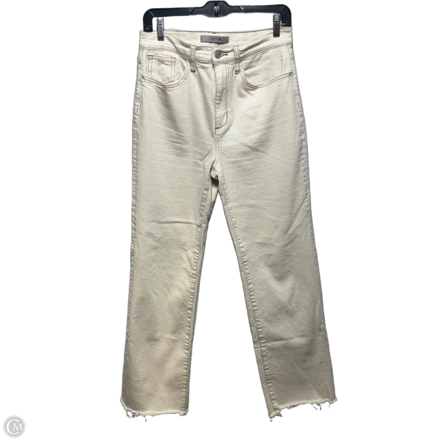 Jeans Straight By Joes Jeans In Cream Denim, Size: 8/29