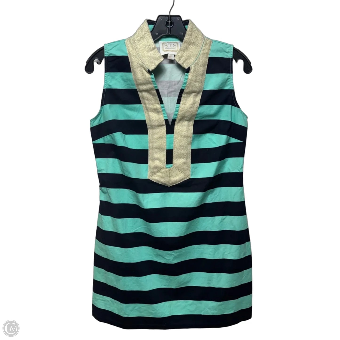Tunic Dress By Sail To Sable In Striped Pattern, Size: S