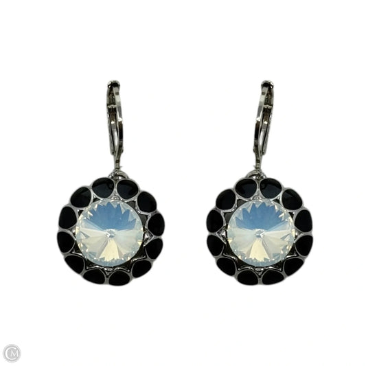 Iridescent Stone Dangle Earrings