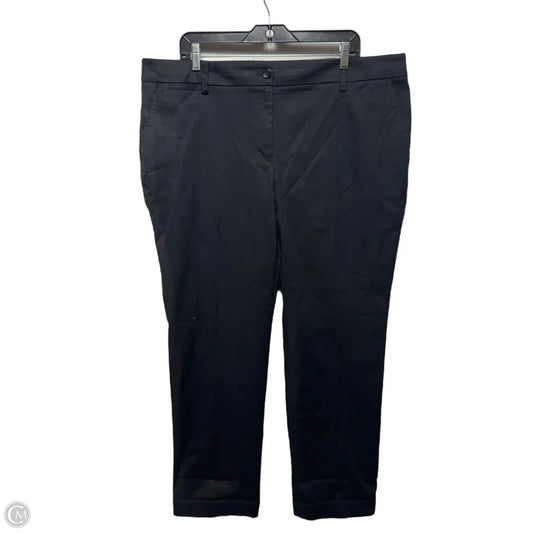 Pants Chinos & Khakis By Talbots In Black, Size: 18p