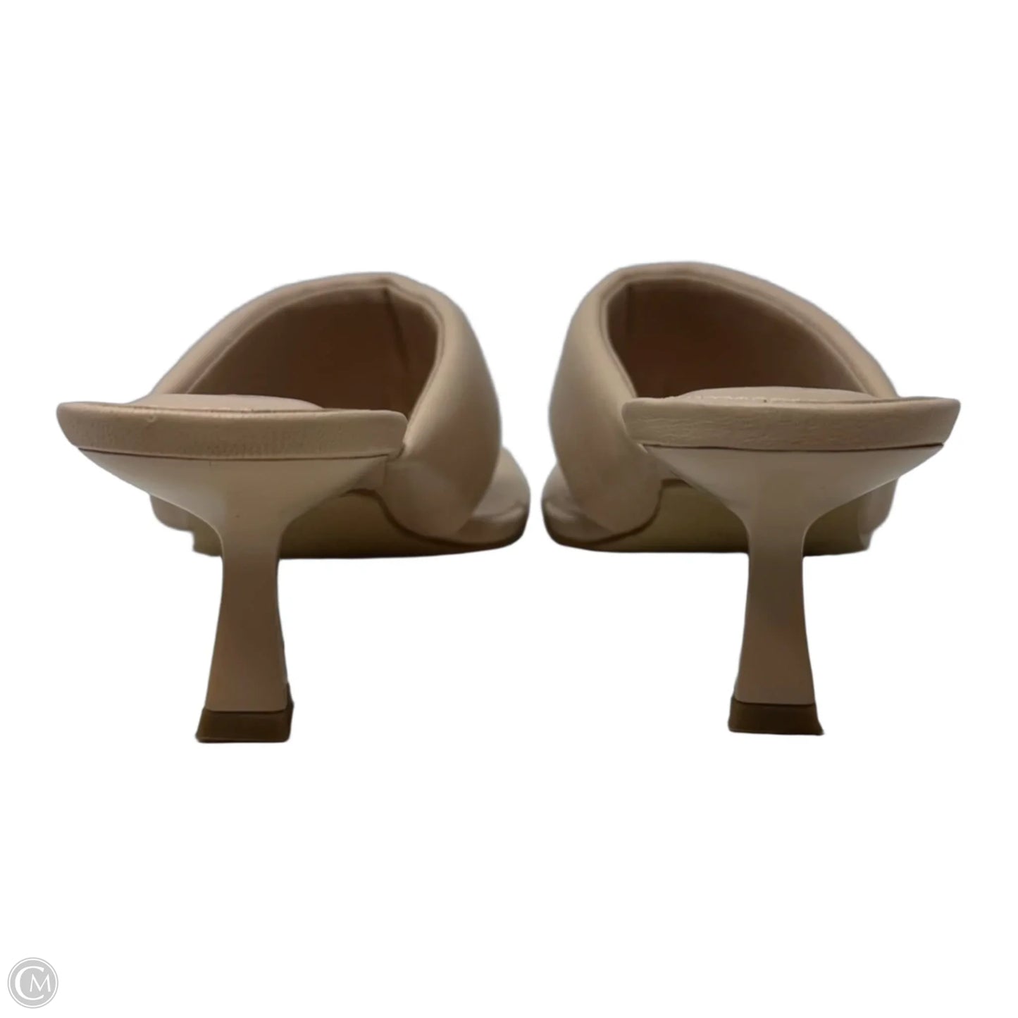 Cici Heeled Sandals By Marc Fisher In Beige, Size: 7