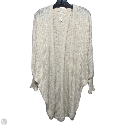 Sweater Cardigan By Anthropologie In Cream, Size: S/M