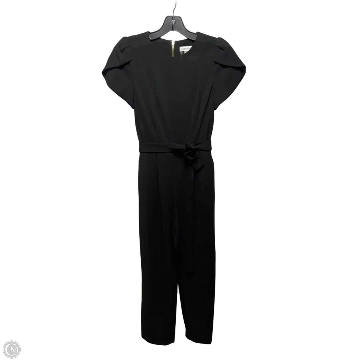 Jumpsuit By Calvin Klein In Black, Size: 4