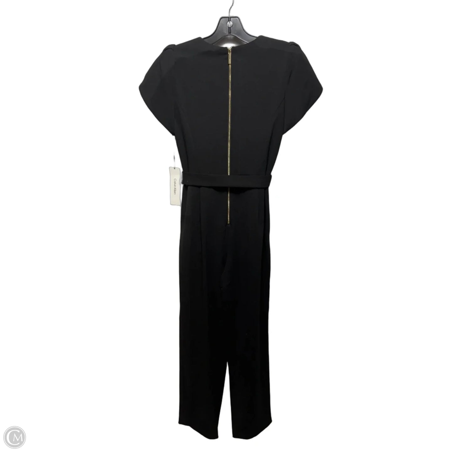 Jumpsuit By Calvin Klein In Black, Size: 4