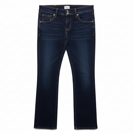 Beth Flap Pocket Baby Boot Jeans By Hudson In Blue Denim, Size: 10/30