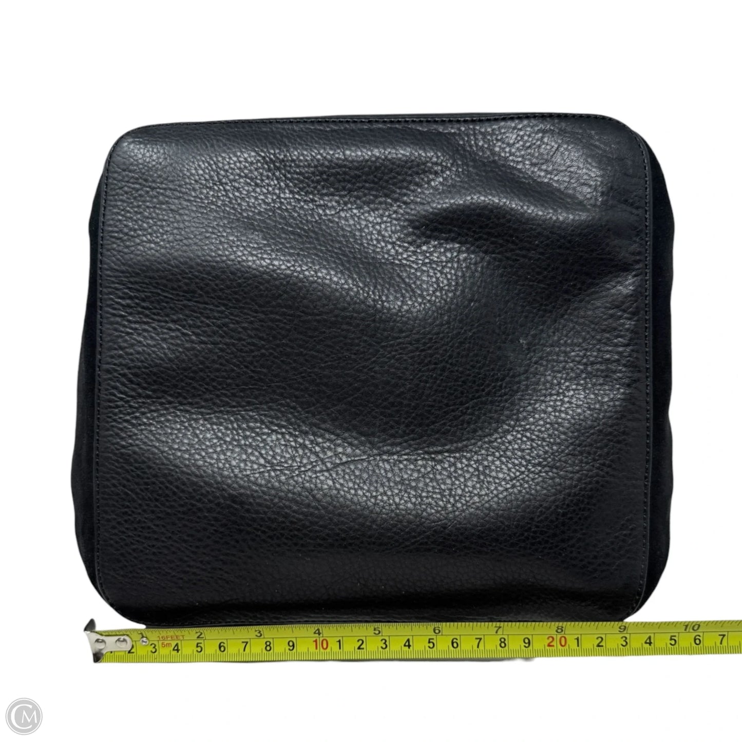 Turnlock Hobo Tote In Black
 Leather & Suede By Margot, Size: Medium