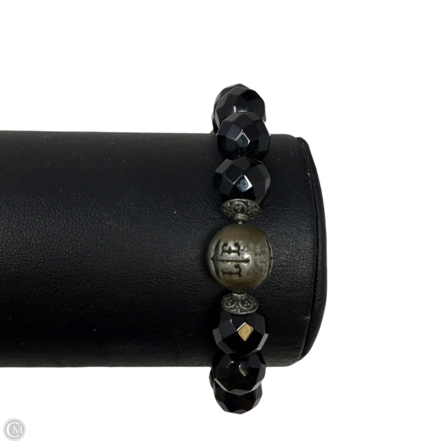 Faceted Beaded Stretch Bracelet