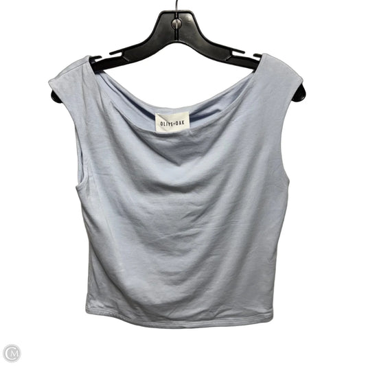 Top Sleeveless By Olive And Oak In Chambray Haze, Size: M