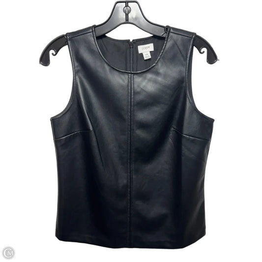 Top Sleeveless By J. Crew In Black, Size: Xs
