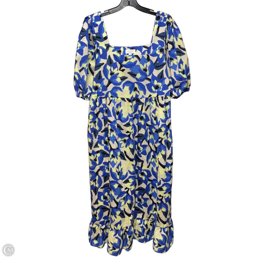 Gentry Dress Casual Midi By Mudpie In Floral Print, Size: M
