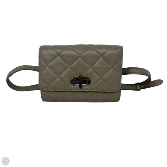 Quilted Nappa Leather Belt Bag By Massimo Dutti, Size: Small