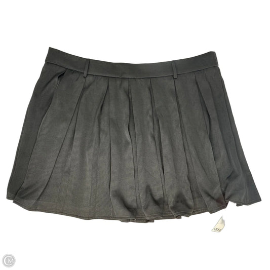 Skirt Mini & Short By Cider In Black, Size: 2x