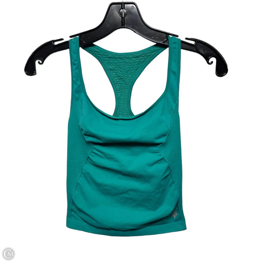 Athletic Tank Top By Free People In Teal, Size: XS/S