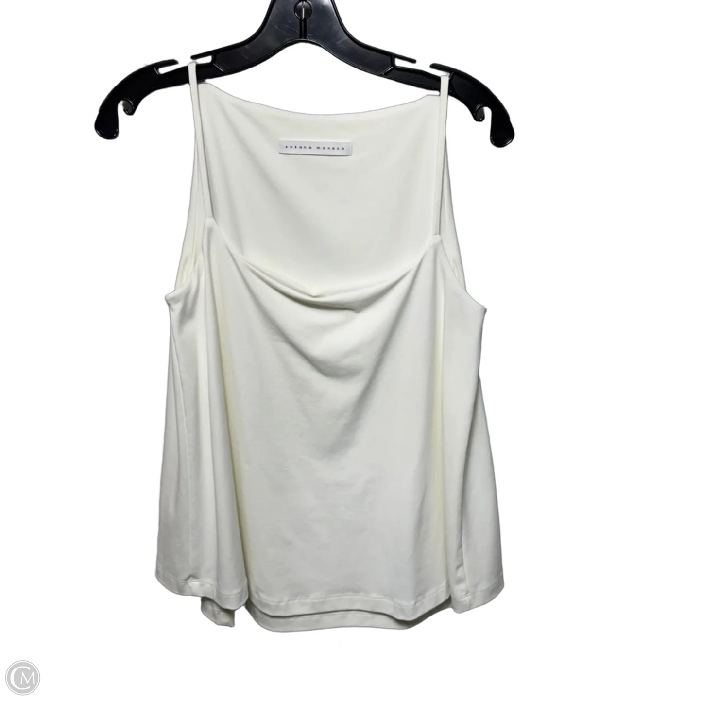 Top Sleeveless By susana monaco In Cream, Size: M