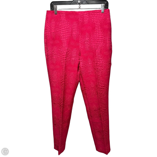 Croc Easy Pants Dress By Black Label In Pink, Size: 8