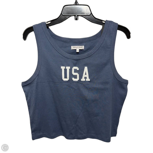 USA Tank Top By Grayson Threads In Blue, Size: 1x