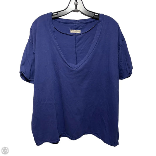 Top Short Sleeve By We The Free In Blue, Size: S