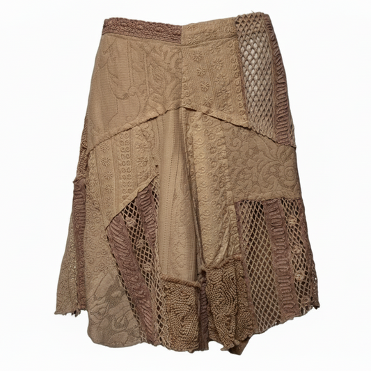 Tess Patched Shorts By Free People In Multi-colored, Size: XS