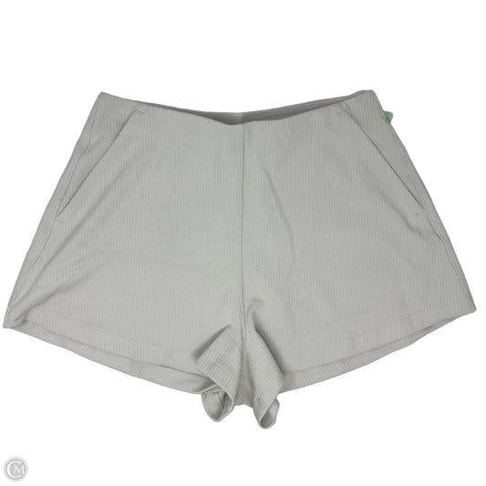 Athletic Shorts By Lululemon In Cream, Size: 8