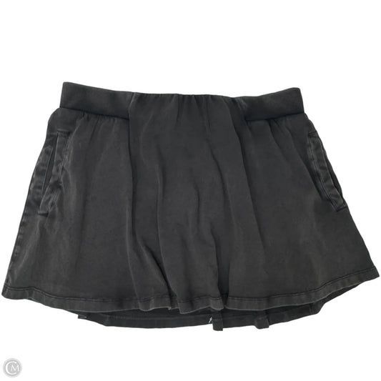 Athletic Skort By Free People In Black, Size: Xl