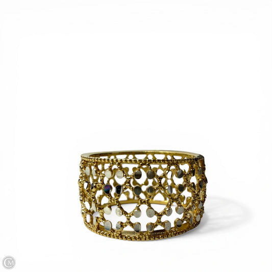 Italian 18K Gold Over Sterling Silver Filigree Band Ring By Dyadema Italy, Size: 7