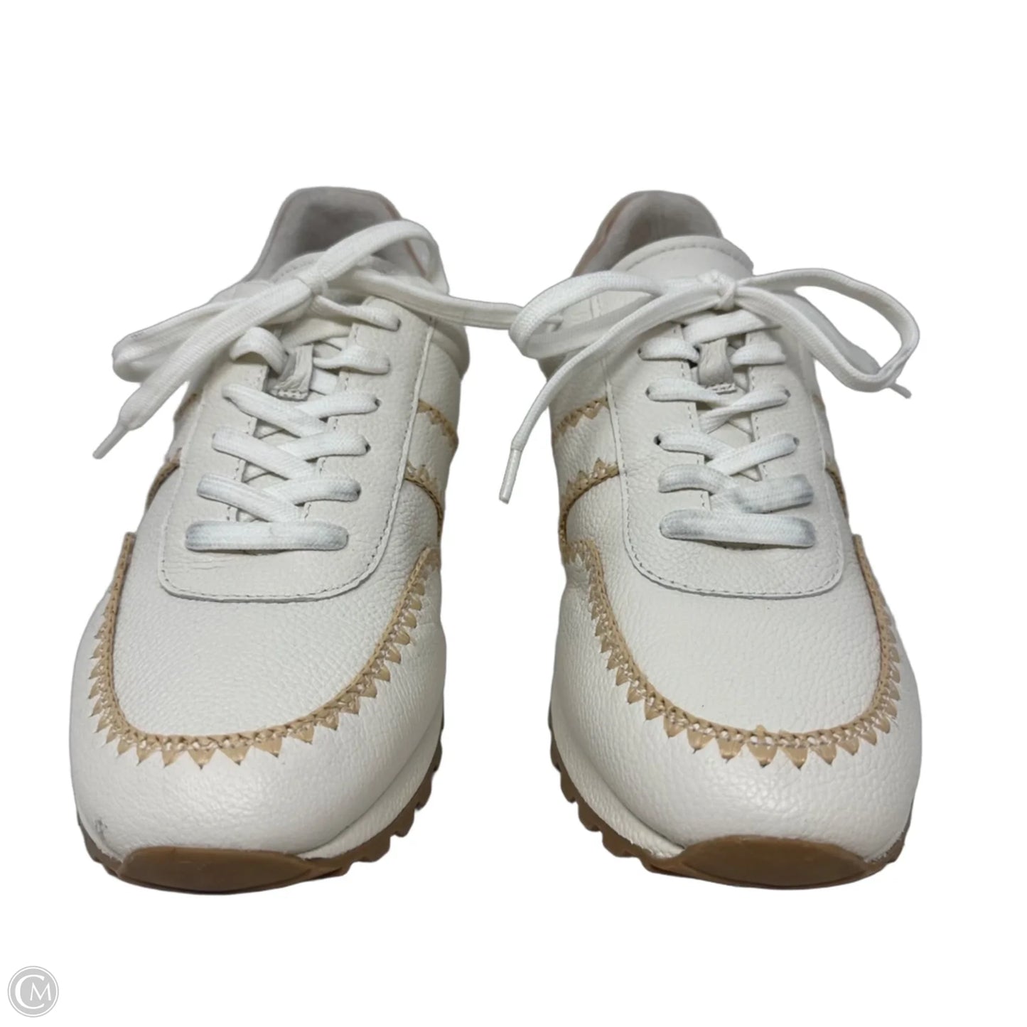 Shoes Sneakers By Dolce Vita In Tan & White, Size: 10