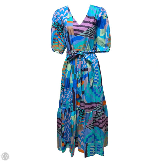 Molly Tiered Dress Casual Maxi By Maude Vivante In Multi-colored, Size: S