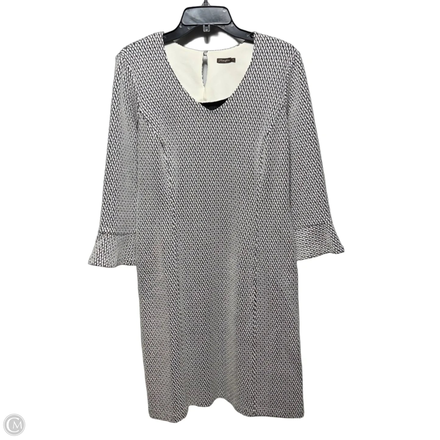 Dress Casual Midi By J Mclaughlin In Black & White, Size: M