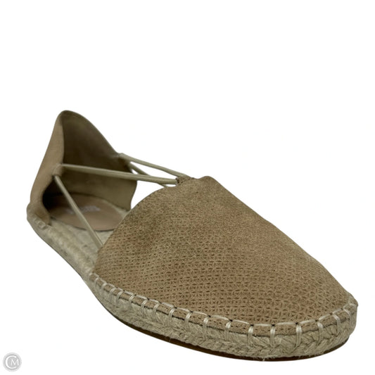 Lee Espadrille Flats By Eileen Fisher In Tan, Size: 9