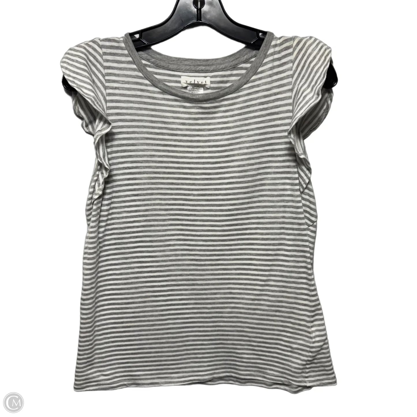 Top Sleeveless By Velvet By Graham & Spencer In Striped Pattern, Size: S