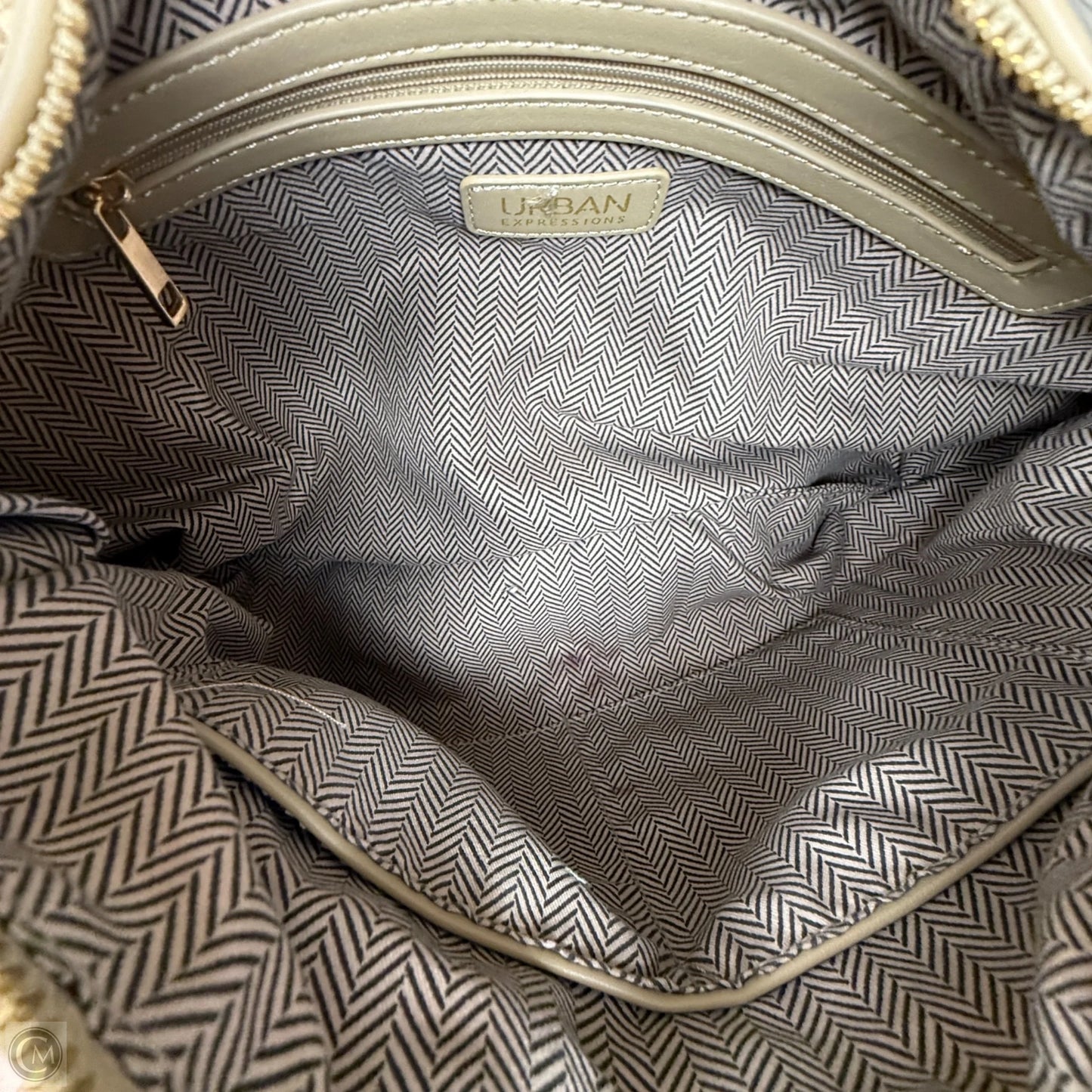 Stripe Raffia Hobo By Urban Expressions, Size: Medium