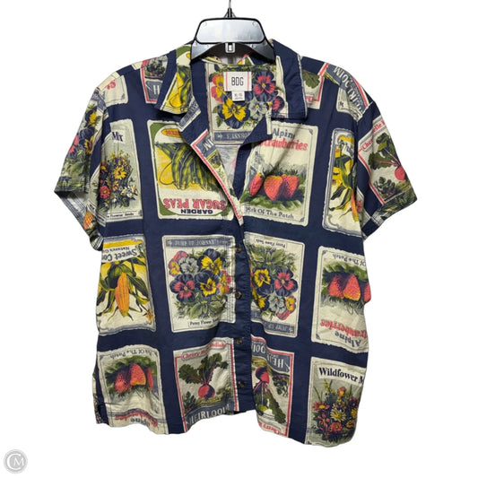 Top Short Sleeve By Bdg In Multi-colored, Size: Xl
