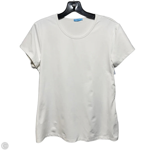 Top Short Sleeve Basic By J Mclaughlin In White, Size: L
