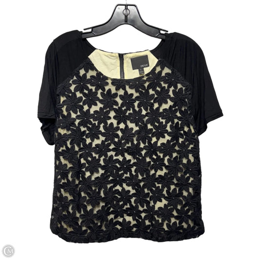Top Short Sleeve By Greylin In Floral Print, Size: L