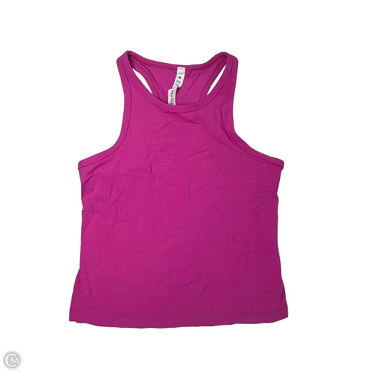 Lululemon Align Waist-Length Racerback Athletic Tank Top By Lululemon In Pink, Size: 12