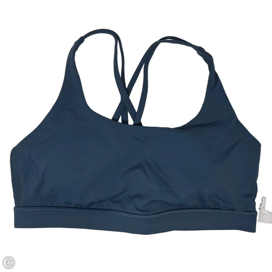 Energy Bra Athletic Bra By Lululemon In Teal, Size: 12