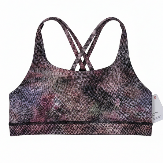 Energy Bra *Nulux Athletic Bra By Lululemon In Black & Pink, Size: 10