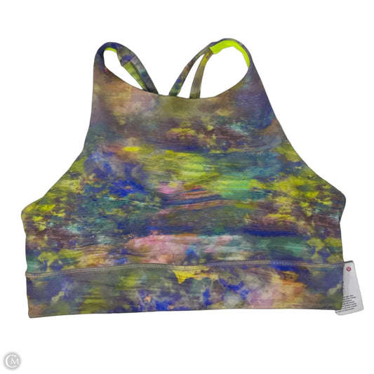 Energy Bra High Neck Long Line *Tough Athletic Bra By Lululemon In Multi-colored, Size: 12